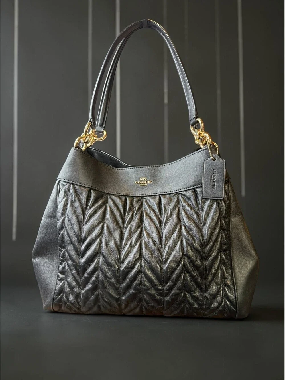 Coach Lexy Quilted Calf Leather - 2018
